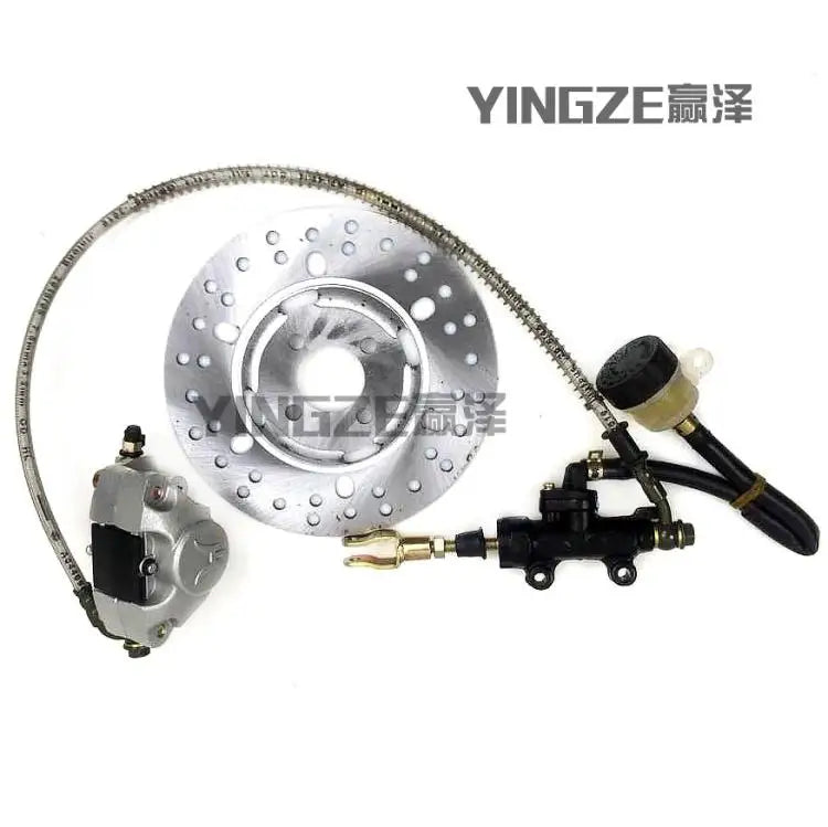 DIY GO KART KARTING ATV UTV Buggy Rear Foot 19CM Disc Brake Rotor With Brake Caliper