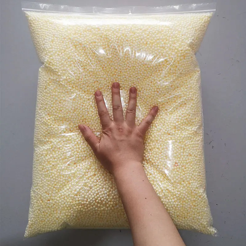 250g 4-6mm No Bleeding Foam Beads Slime Supplies Balls Tiny Snow Charms Filler Addition for Slime Mud Particles Accessories