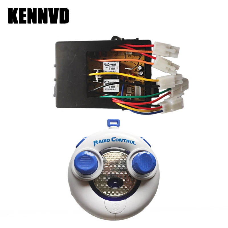 QX7788RX 49MHz QX7822 2.4G Children's Electric Car Remote Control Receiver, Ride on Toys Car Transmitter 2.4G Control Board