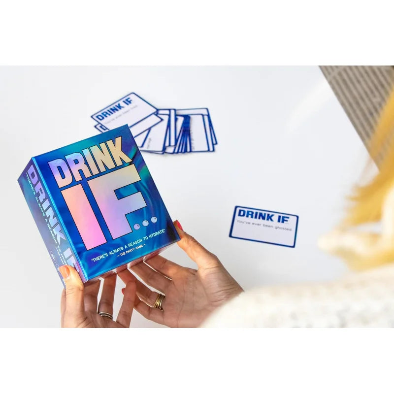 If You Drink... Adult Cocktail Party Game - For Friends and Family 600 A Funny Question, Fun Party and Card Game
