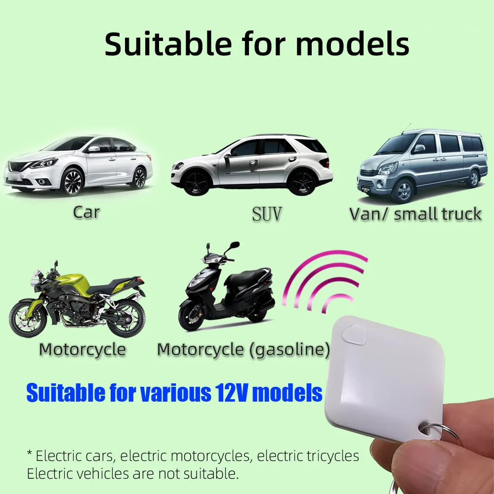 M506 Car Wireless Immobilizer System Car Engine Lock Auto Anti-theft Device Smart Circuit Cut Off Alarm Automotive Immobilizer