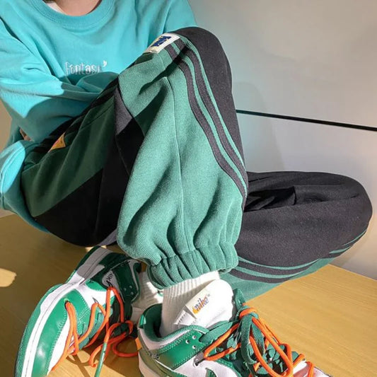 Trousers Sport Man Sweat Pants Track Men's Sweatpants Jogger Athletic Hip-hop Trend Popular Casual Stylish Summer Baggy Harajuku