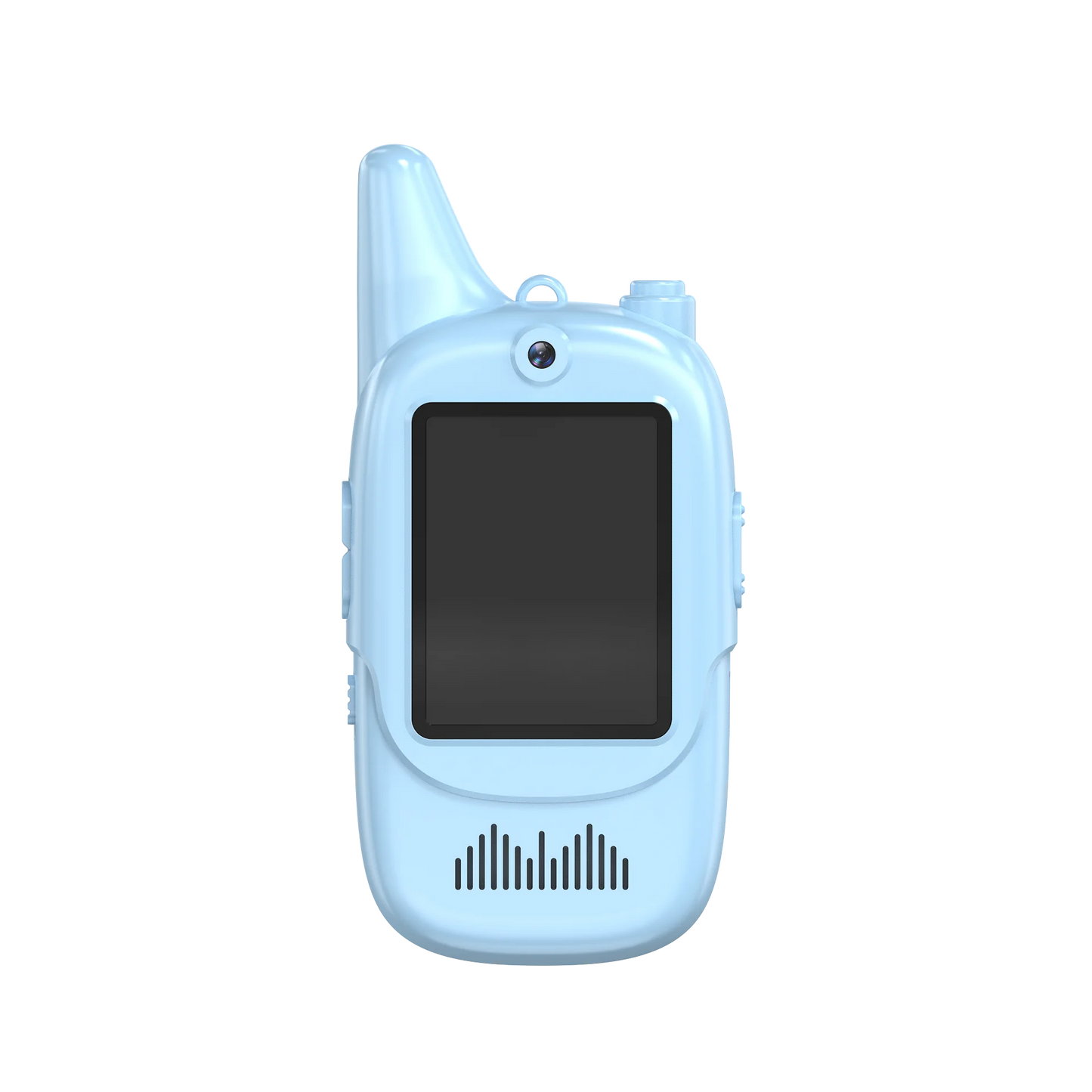 Christmas 2pcs Video Walkie Talkie Video Intercom HD Rechargeable Voice Fonts One-Click Call Cartoon Voice Changer Gift for Kids
