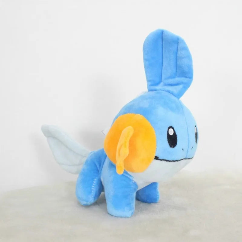 23/30cm Mudkip Pokemon Anime Soft Stuffed Plush Doll Cartoon Fish Boys Birthday Gift Home Decoration Throw Pillow Plush Toys