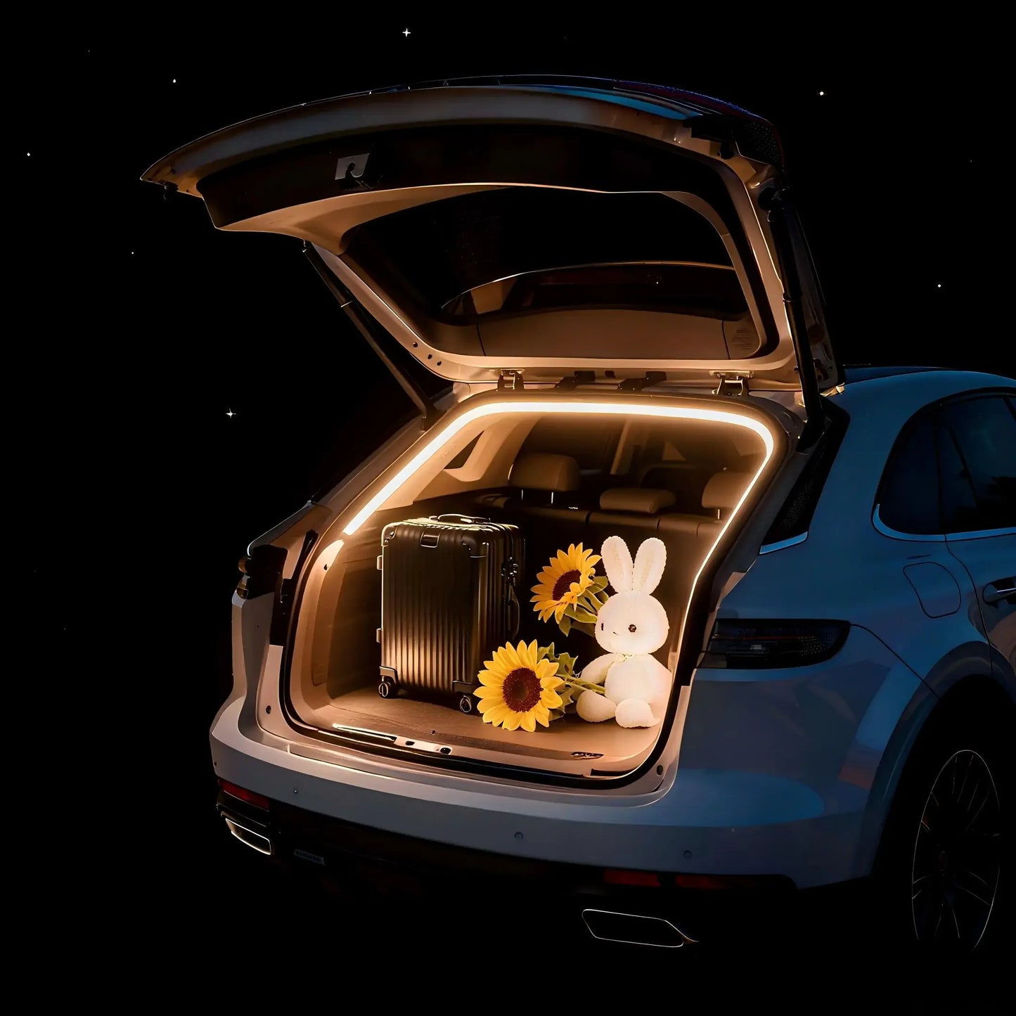 For Geely EX5 High Brightness Trunk Lighting Ambient light interior decoration LED Rear Trunk Light Bar