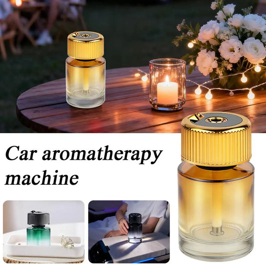 Smart Car Aromatherapy Diffuser Air Freshener Automatic Fragrance Spraying Long-lasting Light Fragrance Car Interior