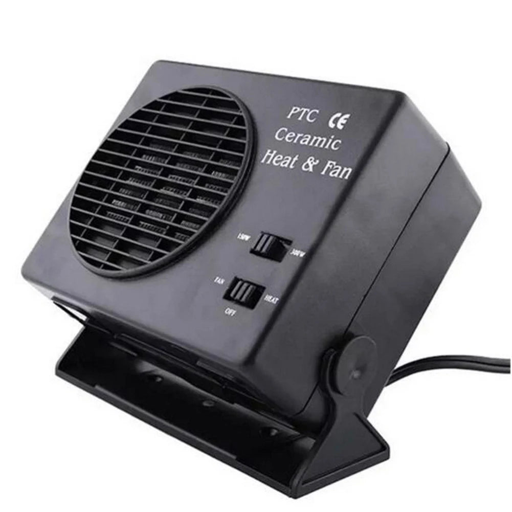150/300W Car Heater 12V Auto Car Heater Cooler Fast Heating Ceramic Car Heater 2 in 1 Cooling Heating for Driving Camping Travel