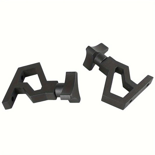 2pcs 11586.04 Jack Mounting Bracket Adjustable 2007-2018 for Jeep Wrangler JK Car Jack Tube Mount Bracket Black
