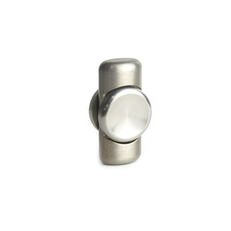 Two-leaf Stainless Steel Brushed Craft Fidget Spinner EDC Hand Spinner Office Relaxation Fidget Toys ADHD Anxiety Stress Toys