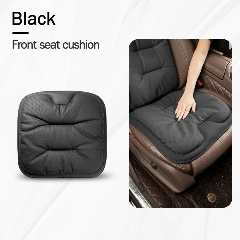 Universal Car Seat Cover Leather Cars Seat Waist Cushion Covers Four Season Auto Interior Seats Protection Pad Car Accessorie