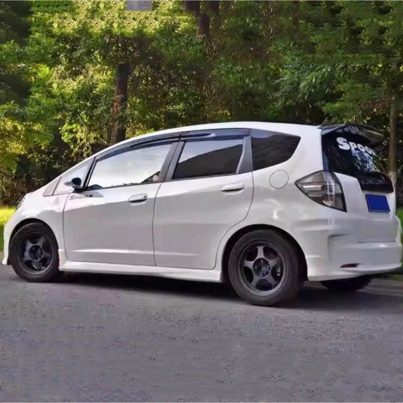 Carbon Fiber Tail Wing for Honda FIT JAZZ 2nd GE8 09 10 11 12 13 Modified New Style Car Rear Spoiler