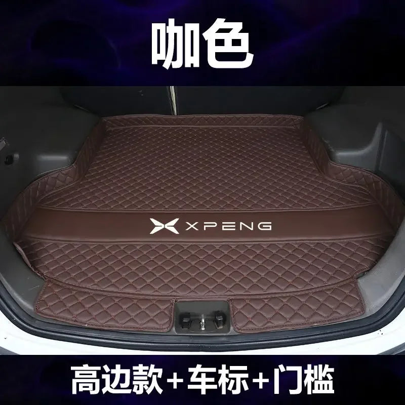Car Trunk Mat for XPENG G6 XPENG G9 2023 2024 2025 Accessories Main Pad Retrofitting The Special Car Trunk Pad for Interior