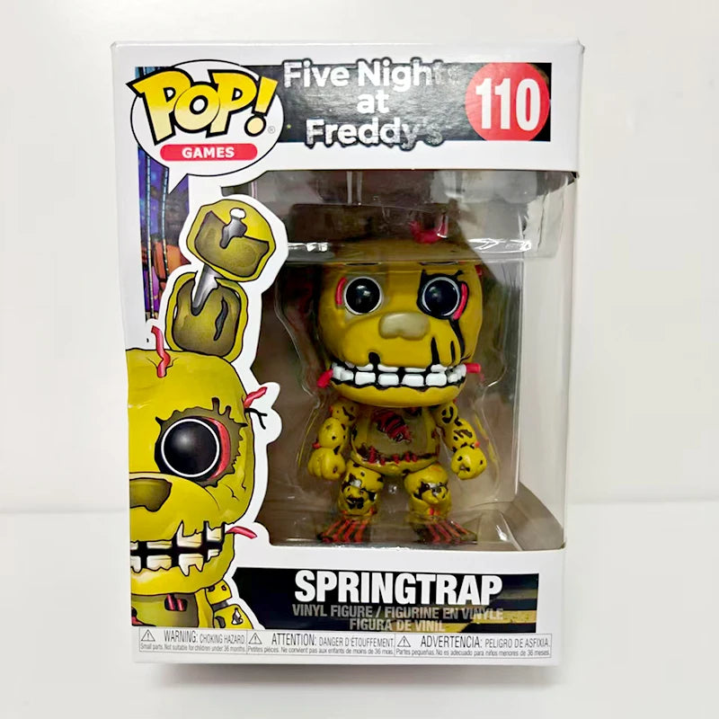 Funko Pop Five Nights at Freddy's Bonnie/Freddy/Chica/Foxy #106 107 108 110 1060Limited Edition Model Toy Collect Statue Doll