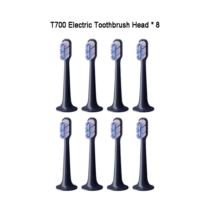 2/4/6/8Pcs Original Mijia Toothbrush Head T700 Sonic Electric Toothbrush Waterproof Soft Health Replacement Soft Bristles Mijia