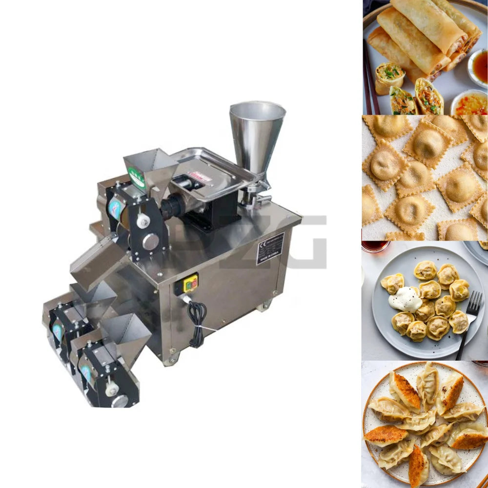 Automatic Mini Ravioli Pierogi Pelmeni Gyoza Tortellini Dumpling Maker Small Fully Empanada Samosa Making Machine