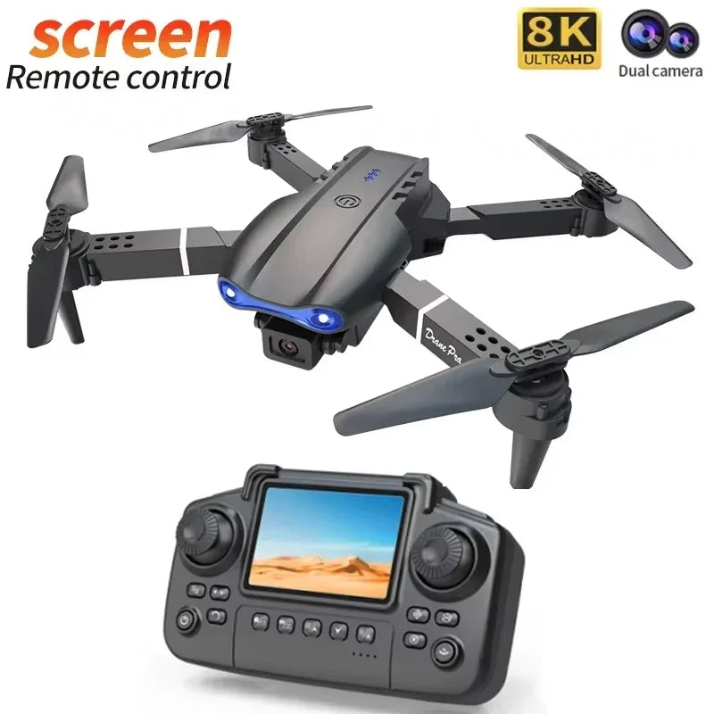E99 Pro Drone Screen remote control Quadcopter Remote Four Axis Aircraft 8K HD Photography UAV Altitude Fixation Helicopter Toy