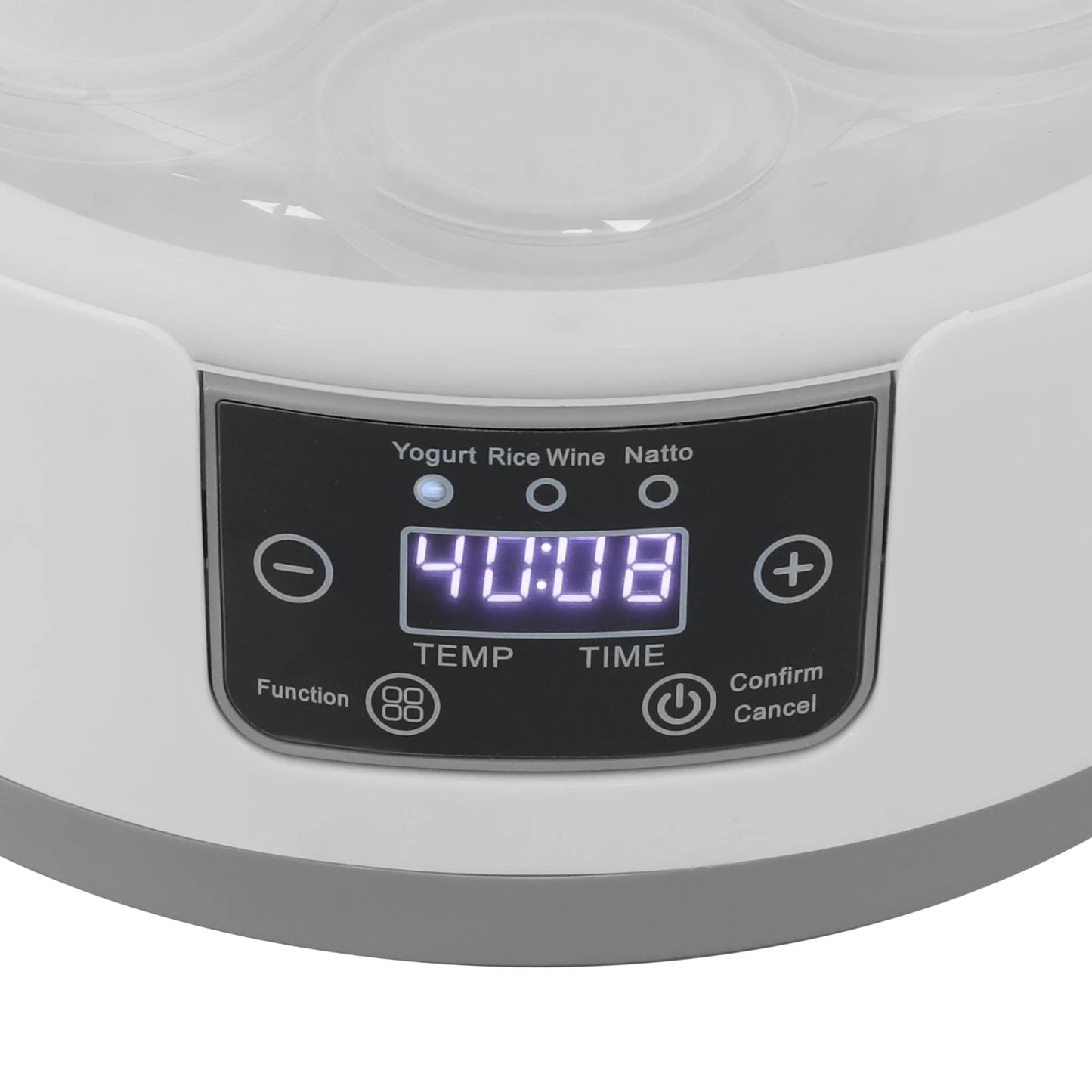 Electric Yogurt Maker+15W Power, Yogurt Maker+1.2L Capacity, Yogurt Maker Machine+21-45â Temp, For Homes Apartments Making Yogurt Rice Wine Natto