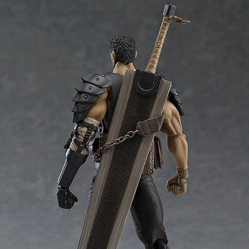 Figma 359 17cm Berserk Black Swordsman Guts Action Figure Movable Joints Anime Game Collectible Model For Anime Fans Display