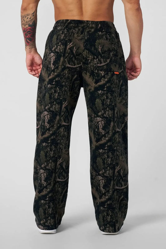 2026 trendy sweatpants collaboration anime joggers cotton terry print wide-leg casual pants hip-hop street pants