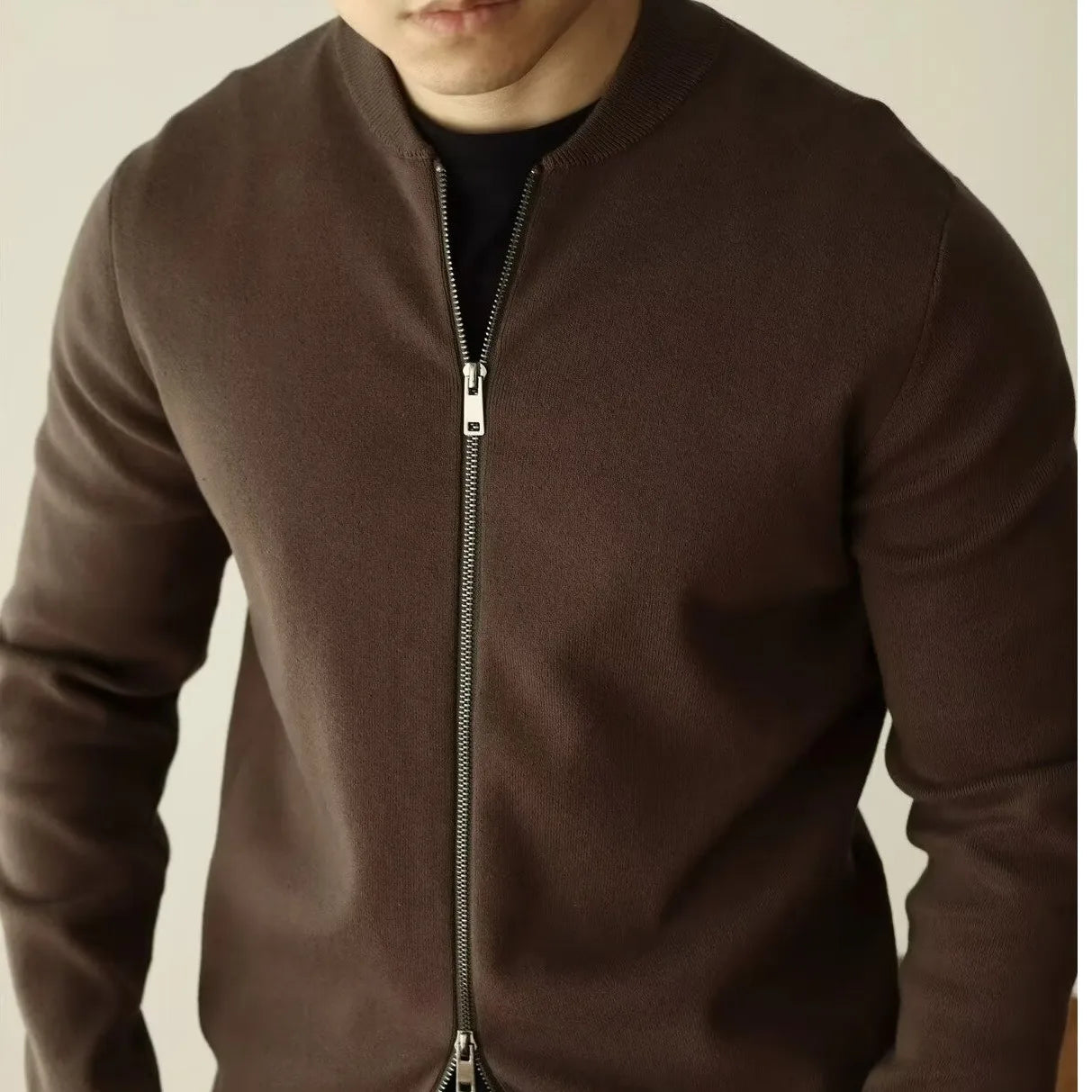 Luxury Sweater Coat Casual Sweater Man Clothes Cardigan Men Mens Clothing Sweatshirts for Men Men's Jackets Knit Zip-up Knitwear