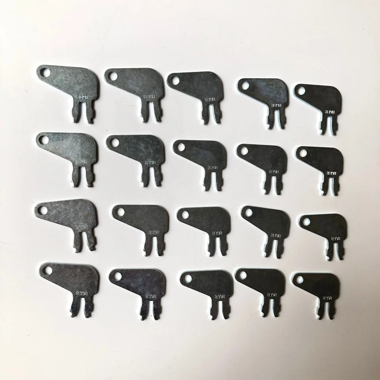 For Caterpillar 8398 8H5306 Excavator key (Set of 20) Caterpillar Excavator dozer