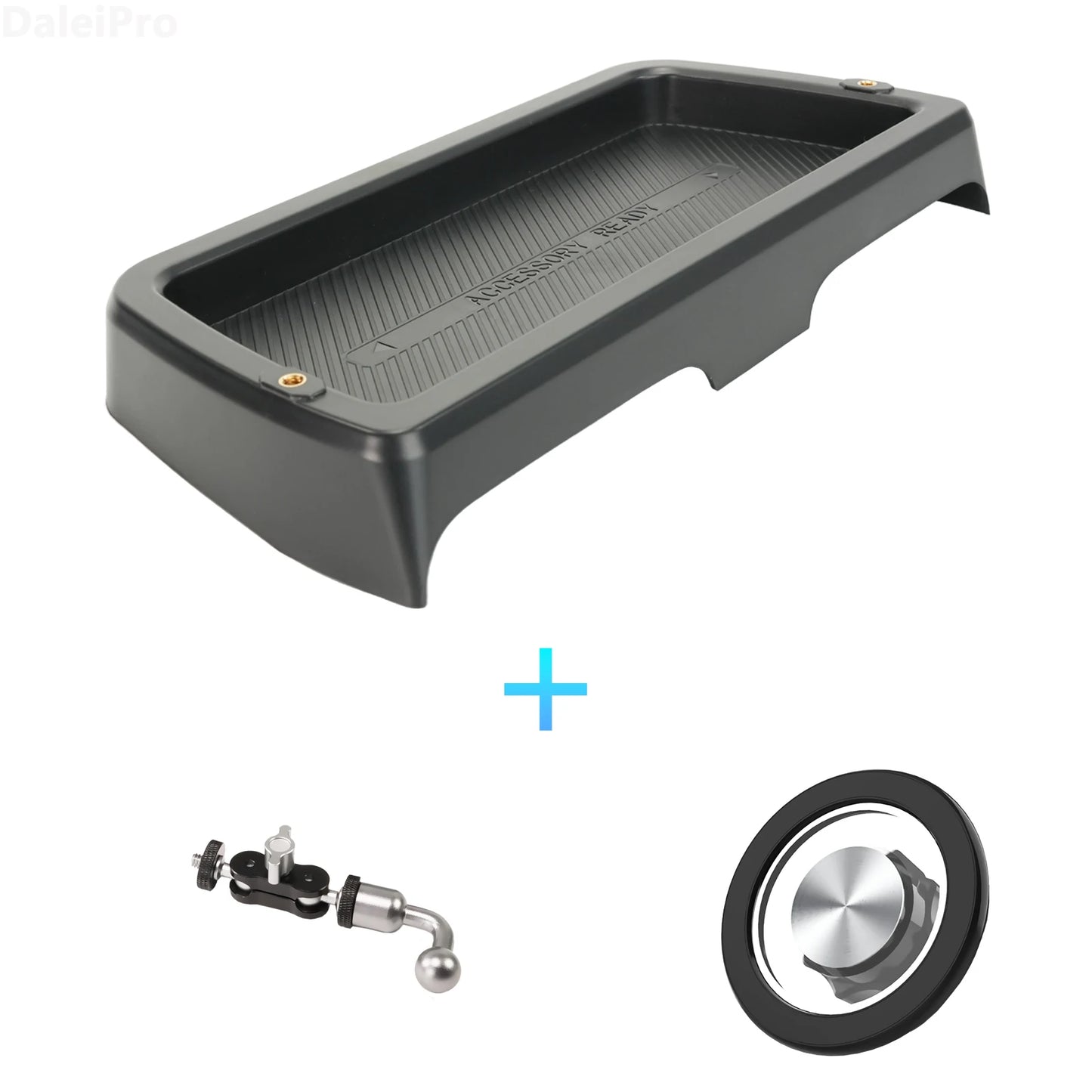 Double Car Phone Holder With Storage Box Base Magsafe Wireless Charger Phone Mount For Suzuki Jimny 2018-2024 2025 JB64 JB74