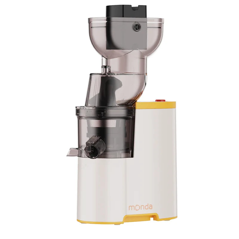 Household Slow Juicer Large Caliber Juice Extractor Pulp Separation Machine with Juice Cup