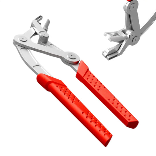 Panel Clip Pliers Stainless Steel Non-Slip Hand Tools Car Clip Pliers Trim Remover for Vehicle Truck SUV Interior Exterior Door