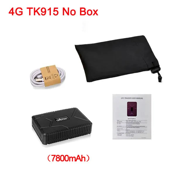 10000mAh 2G 4G TKSTAR Tracker GPS Locator Magnet Waterproof IP65 GPS Car Tracker Long Standbt time LIFETIME FREE APP PK TK905