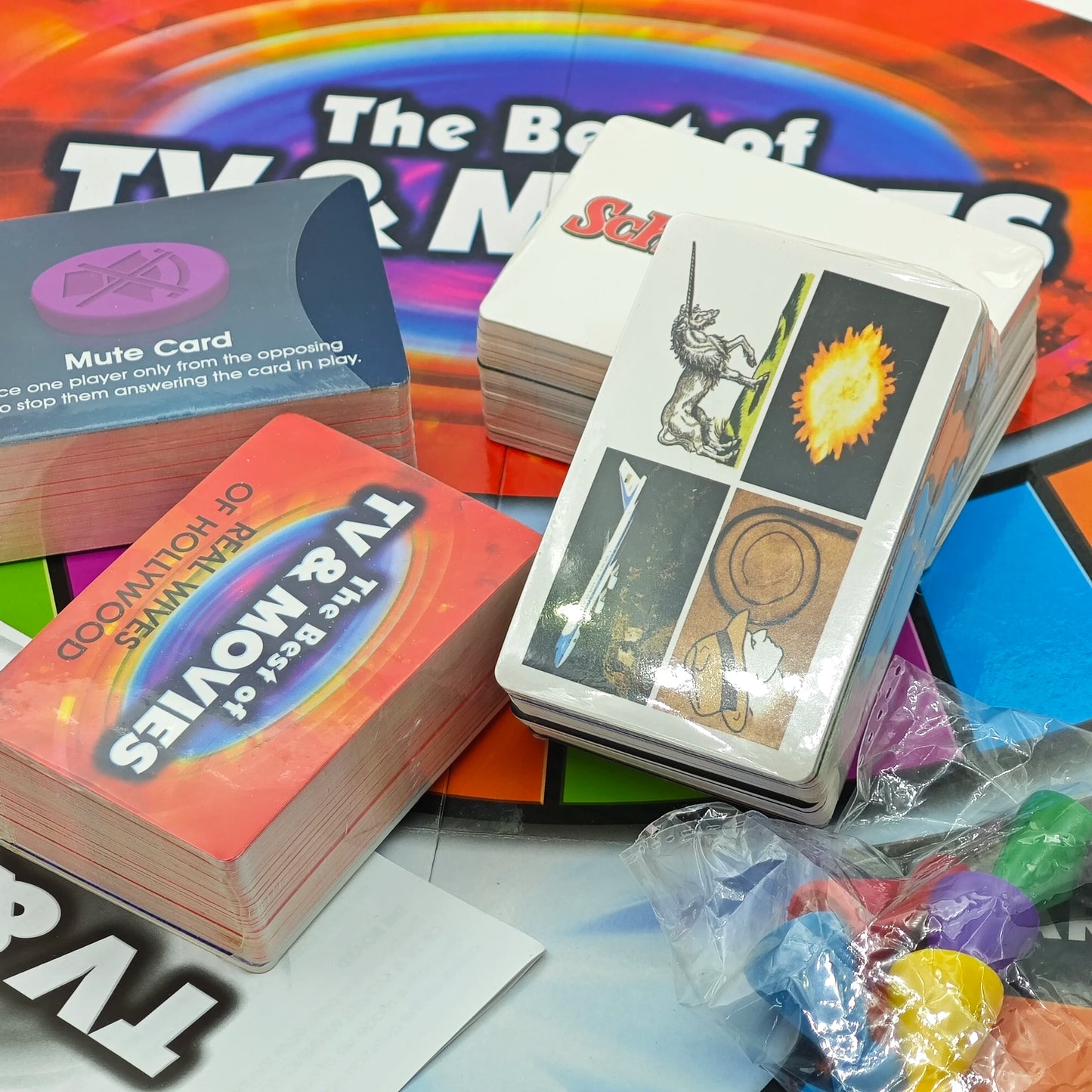 The Best of TV & Movies Film and TV knowledge board game Adult casual party quiz card game