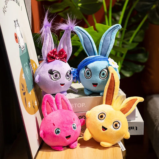 Kawaii Sunny Bunnies Plush Toys Cartoon Rabbit Plushie Doll Stuffed Animals Room Decor Kids For Baby Girls Kids Birthday Gifts