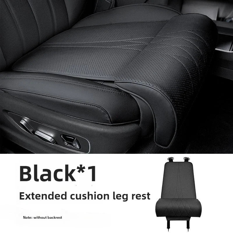 Universal Car Seat Cushion with Leg Support Extension Rest Padding - Car Seat Protection Cover, Relieve Driving Fatigue