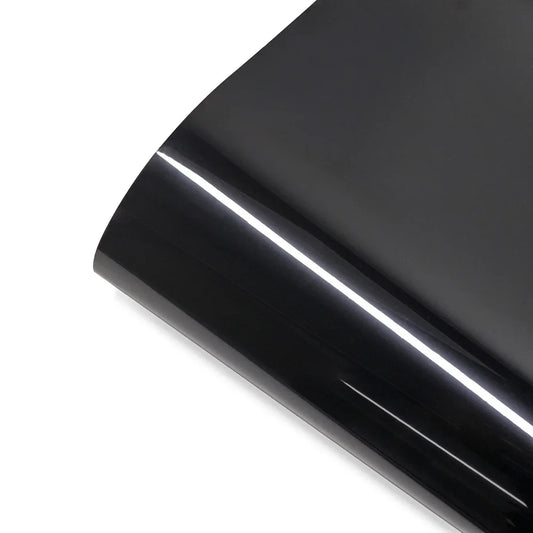 Glossy Black Car Roof Wrap Vinyl 1.35M x 2M/3M Bubble-Free Self Adhesive Car Top Film for Skylight Style Protection Styling