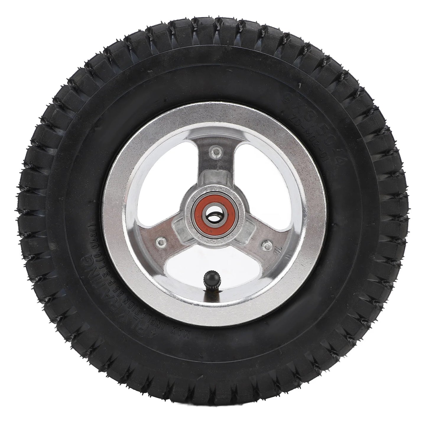 4 Inch Go Kart Tires, 4 Inch Off-Road Tires with Metal Hub, High Traction for Go Karts and Mini Vehicles