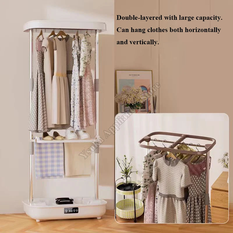 Clothes Dryer New Portable Folding For Dormitory Suitcase And Clothes Drying Machine
