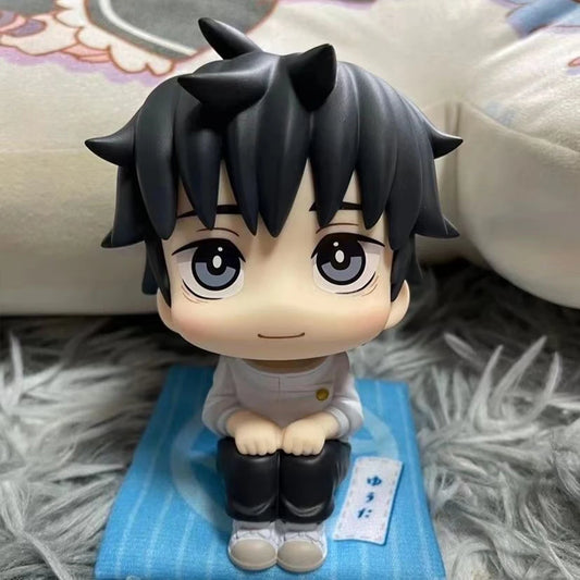 JJK Anime Figure Gojo Satoru Geto Suguru Inumaki Toge Fushiguro Megumi Toji Okkotsu Yuta Itadori Yuuji Ryomen Sukuna Nanami 10cm