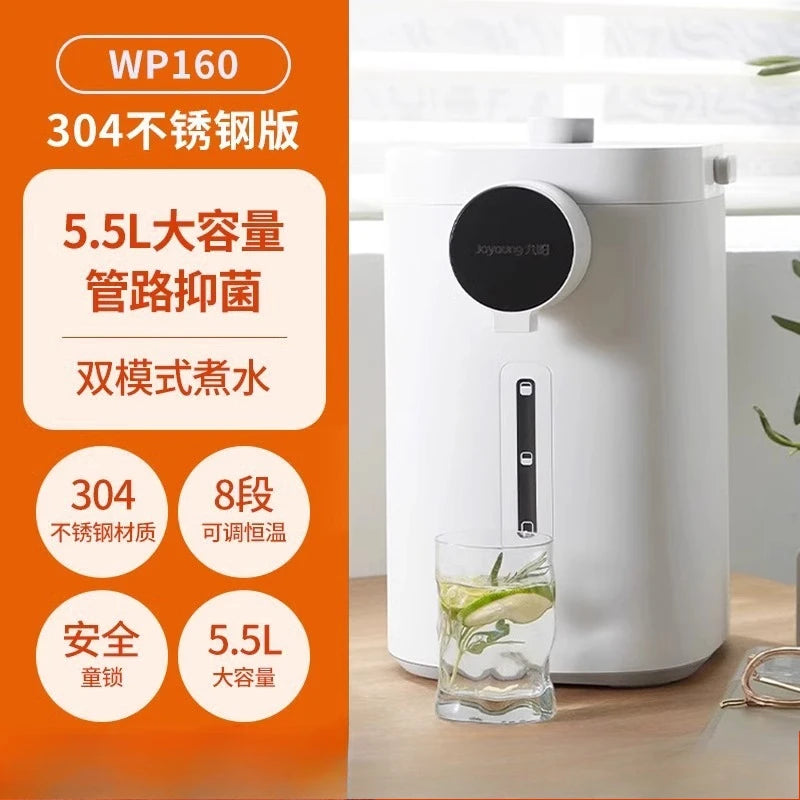 Constant temperature household electric kettle stainless steel electric water bottle intelligent large capacity kettle