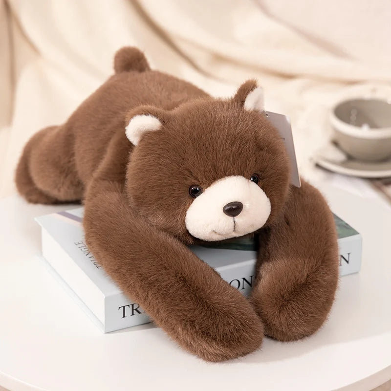 Cute Animal Soft Plush Toys Long Arm Panda Dinosaur Bear Koala Carried On The Back Plushies Animal Dolls Gifts For Friends