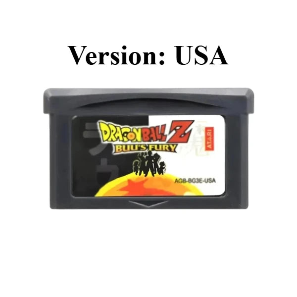 Dragon Ball Z GT GBA Game Cartridge Legacy of Goku Buu's Fury for Advance Retro Action Game Card for Anime Fans Collection