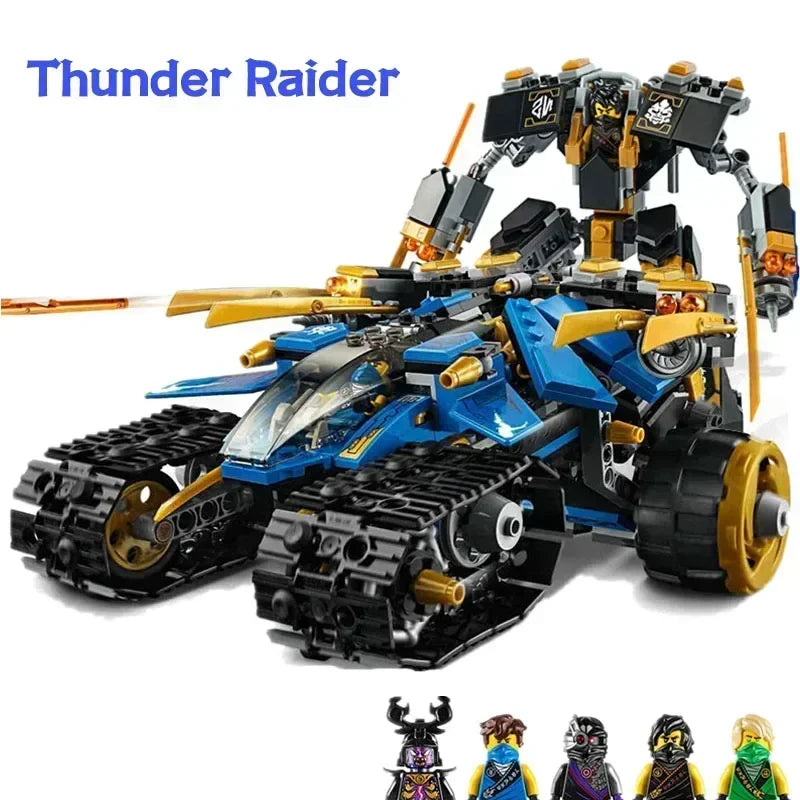 601pcs Fire Dragon Attack Building Blocks Model Toys for Birthday Gift