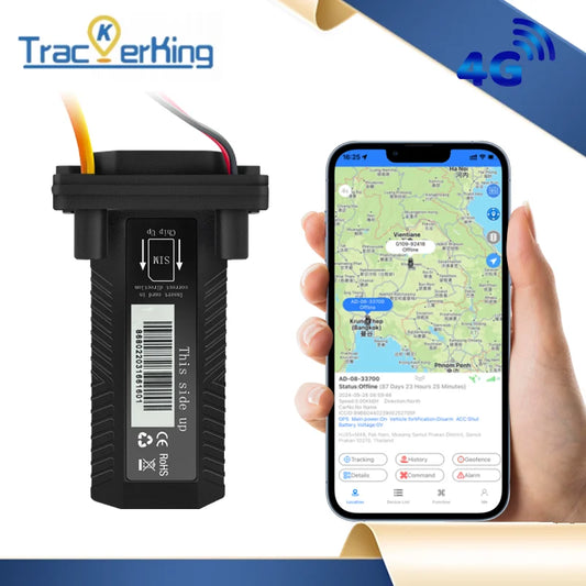 GPS Tracker ST-901 4G Vehicle Tracking Device Trackerking Waterproof Motorcycle Car GPS GSM SMS with Real Time Tracking