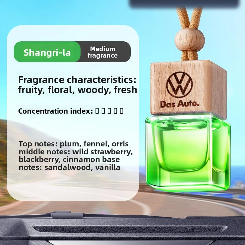 for Volkswagen Car Perfume Pendant, car perfume hanging pendant, car aroma diffuser, long-lasting fragrance, deodorizing