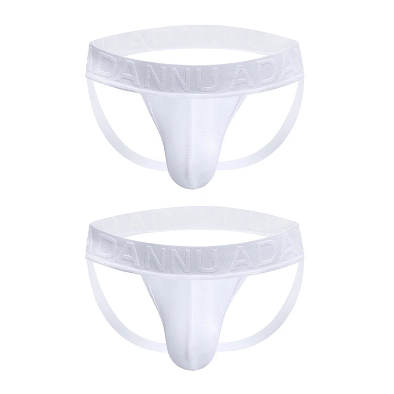 1/2/3PCS Mens Modal Sexy Breathable Quick Dry Sports Hip Lifting Jockstrap T-Back Thongs Bikini Underpants Sissy Panties for Men