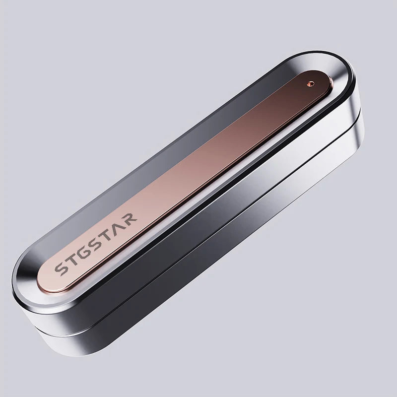 EDC Fidget Toys Magnetic Push Slider Crisp Sound Mechanical Ratchet Fidget Spinner ADHD Anxiety Stress Relief Toy ADHD Desk Toy