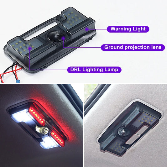 For Toyota Land Cruiser Prado 150 120 2003-2021 Upgraded Accessories Trunk Tailgate Warning Light Lc150 LC120 Door Reading Lamp