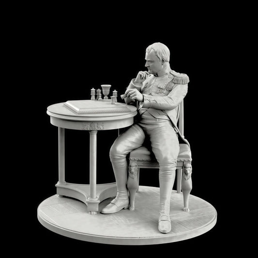 75mm resin unpainted model kit, Napoleon Emperor unassembled and unpainted GK