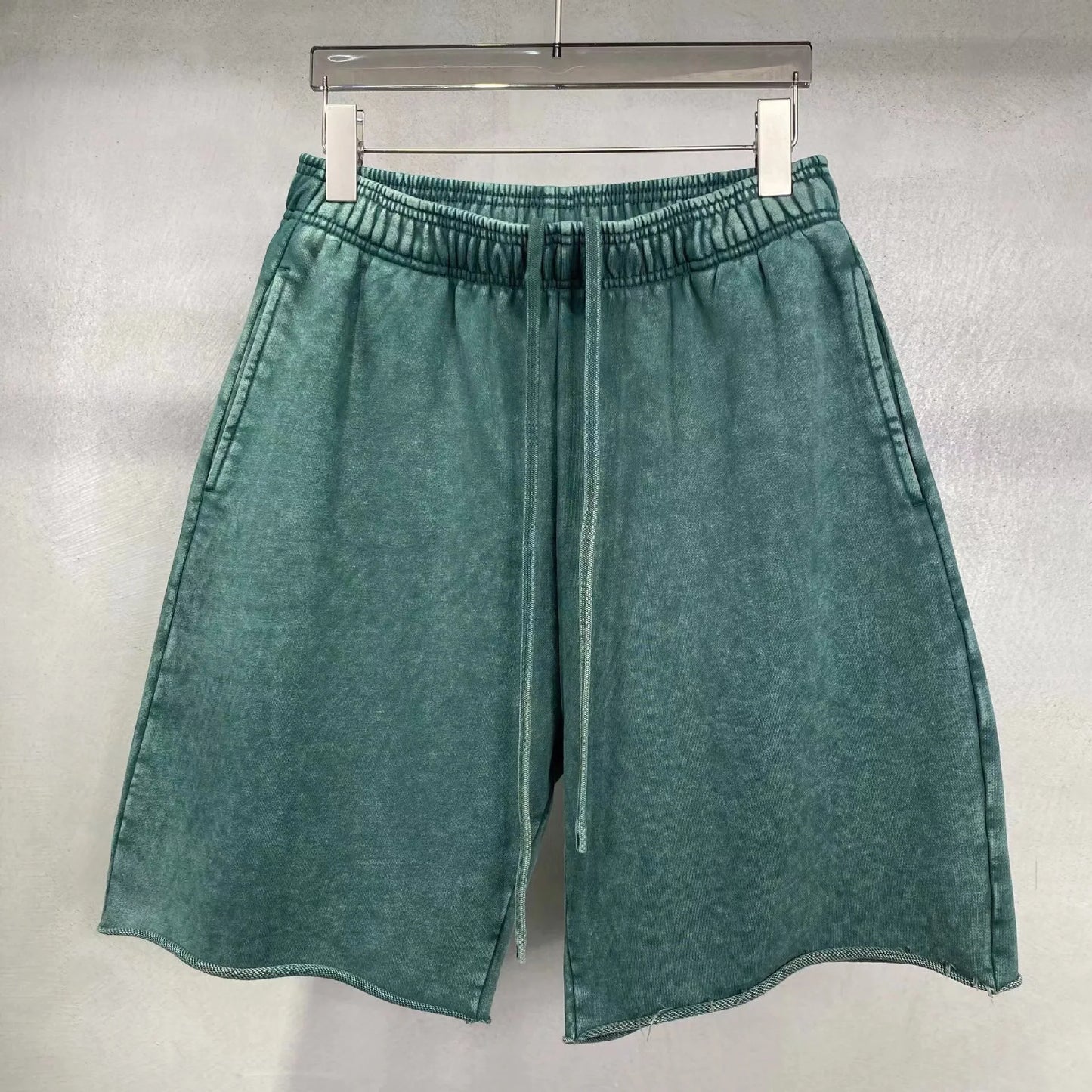 Shorts Summer New 420g Batik Men's Shorts American Street Trendy Brand Retro Men's and Women's Medium Pants
