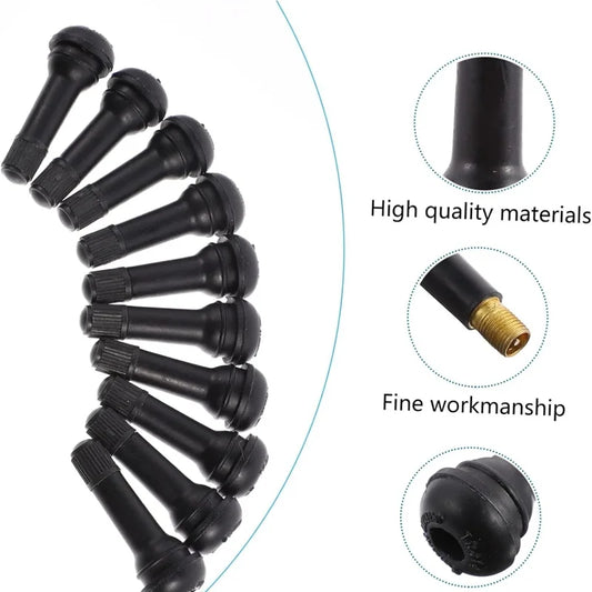 Tubeless Valve Tire Stem Car Replacement Tire Valve Stem Cap Tire Cap 10pcs