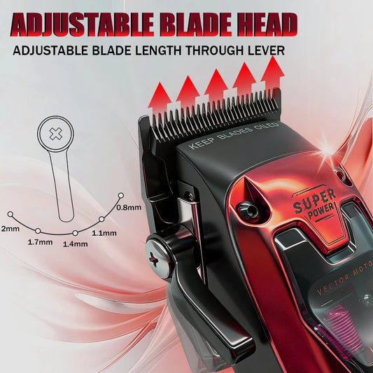 VGR Hair Clippers Professional Hair Trimmer Barber Clippers 11000 RPM Hair Cutting Machine Vector Motor Trimmer for Men V-668