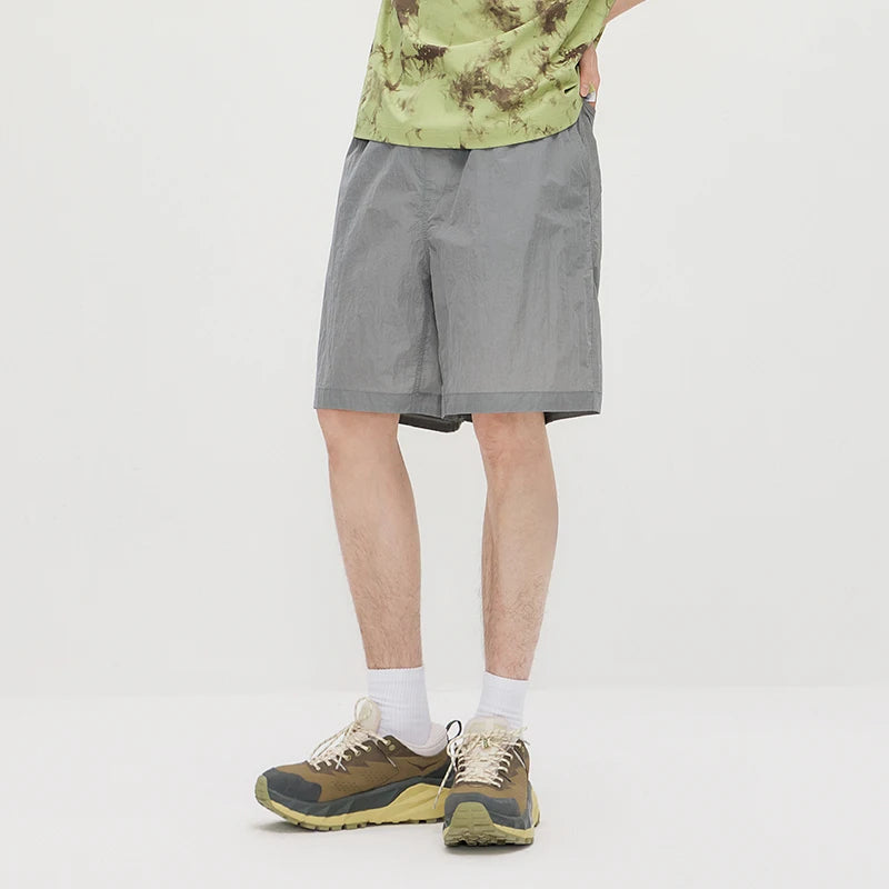 Semir Men Shorts Sporty Outdoor Patchwork Pocket Elastic Waist Casual Shorts 2026 Summer Straight